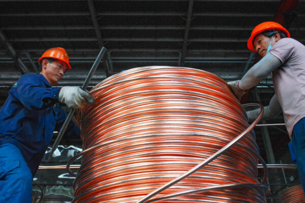 Copper joins gold in broad commodities sell-off. There's a worrying reason behind it