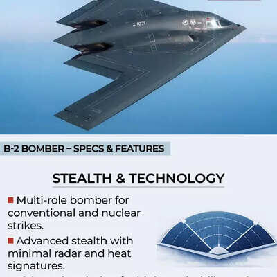 ‘Dropped 2,000-pound bombs’: US launches B-2 bombers to dismantle Iran’s missile production capabilities