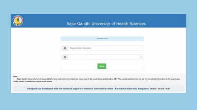 RGUHS BSc Nursing result 2026 released on EMS portal, download marksheets here at rguhs.karnataka.gov.in