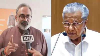 'Shameless attempt to woo Muslim votes': Rajeev Chandrasekhar hits back at Kerala CM over 'B-team of BJP' remark ahead of polls | India News