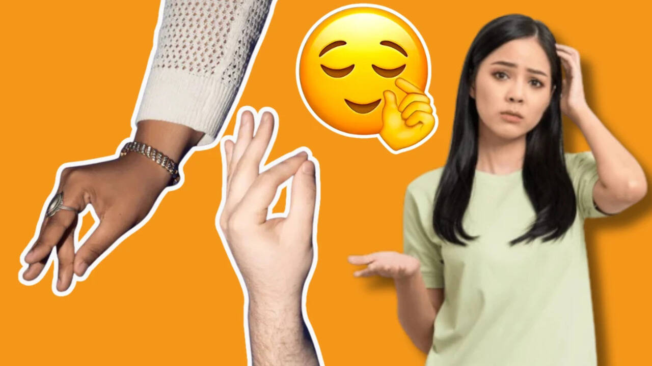 The correct viral Gen Z gesture you have probably been using wrong