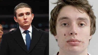 Russian man jailed for 4 years in London after assault on woman witnessed by Barron Trump on video call