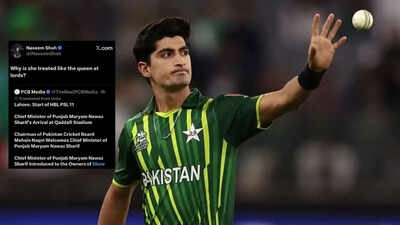 'Queen' jibe lands Naseem Shah in hot water; PCB sends notice | Cricket News