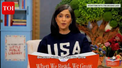 Usha Vance turns narrator: Opens podcast to promote child literacy; netizens blame JD Vance for 'defunding' the Department of Education | World News