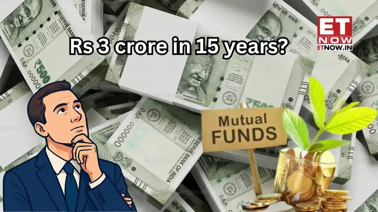 Mutual Fund Investment: Want Rs 3 cr in 15 years? These expert-recommended funds could help you get there! - Mutual Funds