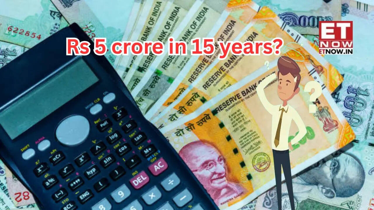 SIP Calculation: How to accumulate Rs 5 crore in 15 years? - Mutual Funds