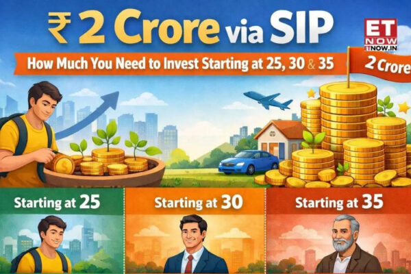 Rs 2 crore via SIP: How much you need to invest starting at 25, 30, and 35 - Mutual Funds