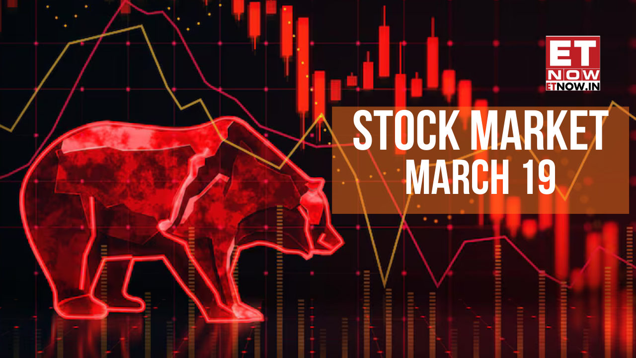 Stock Market Crash Today, March 19: Bloodbath on D-street! Sensex tanks 2497 pts, Nifty slips 776 pts to 23002; reasons behind the massive sell-off | Highlights - Markets