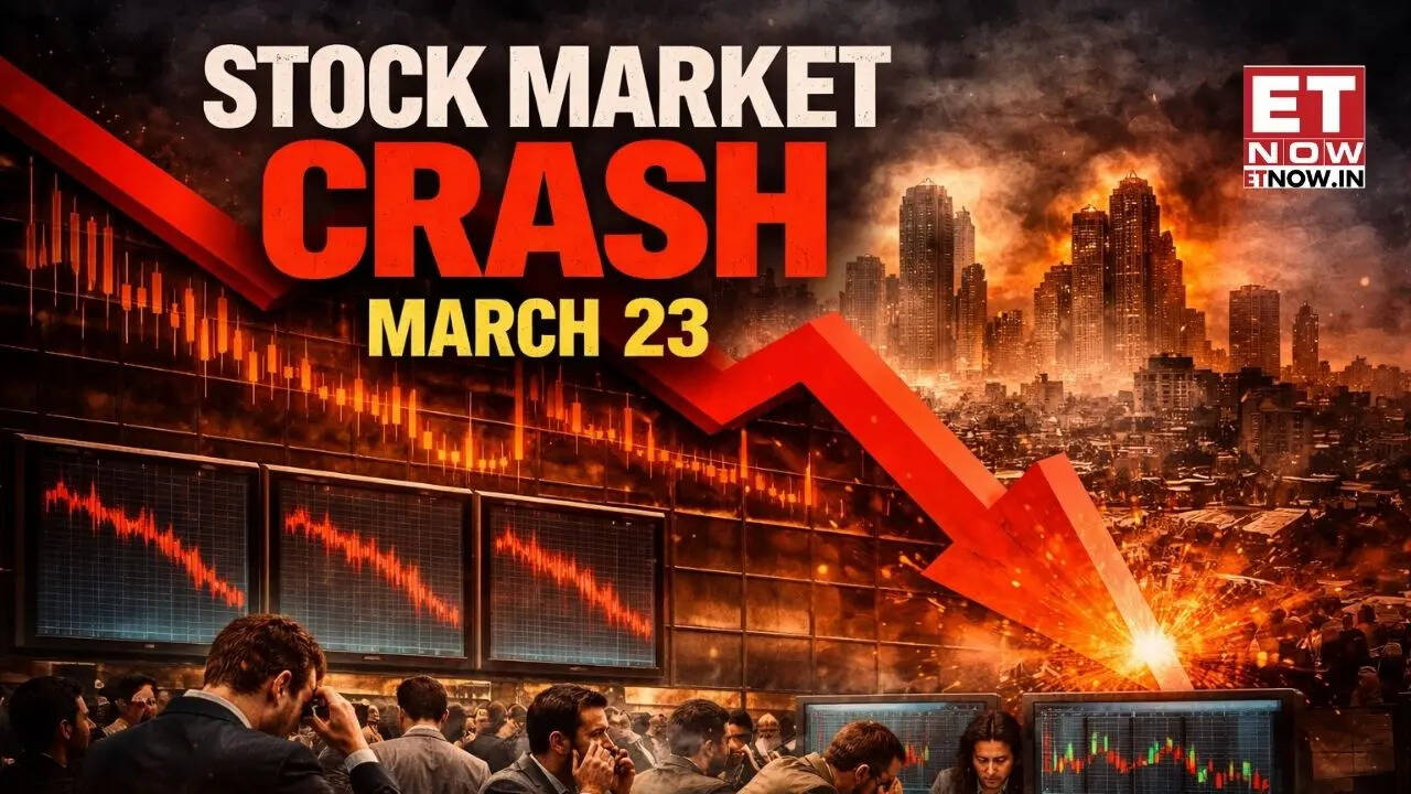 Stock Market Crash Today: Why Sensex, Nifty fell on March 23? - Markets