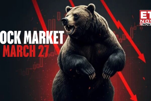 Stock Market Crash Today, March 27 Highlights: Sensex sinks 1690 pts, Nifty down 486 pts at 22819 - Reason behind the sell-off; top gainers and losers - Markets