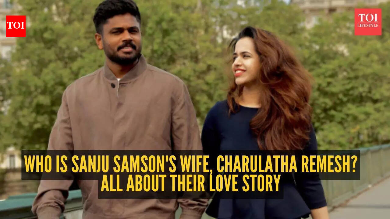 Charulatha Remesh: Who is Sanju Samson's wife, Charulatha Remesh? All about their love story |
