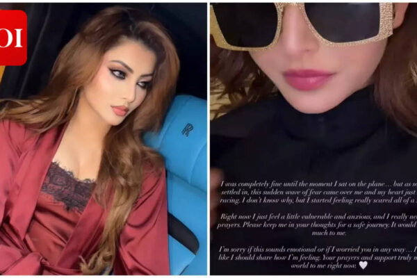 Urvashi Rautela reaches Mumbai after leaving Kuwait amid Middle East tensions: ‘I started feeling really scared all of a sudden' |