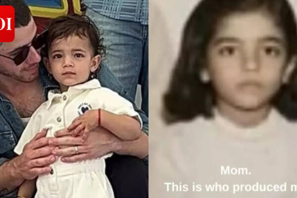 Priyanka Chopra's fans think daughter Malti Marie looks exactly like Dadi Madhu Chopra - PIC |