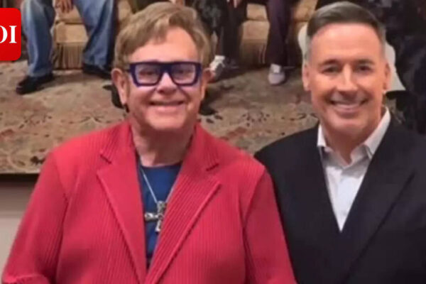 Elton John’s husband David Furnish gives a health update on the singer, says he is ‘keeping busy and moving forward’ |