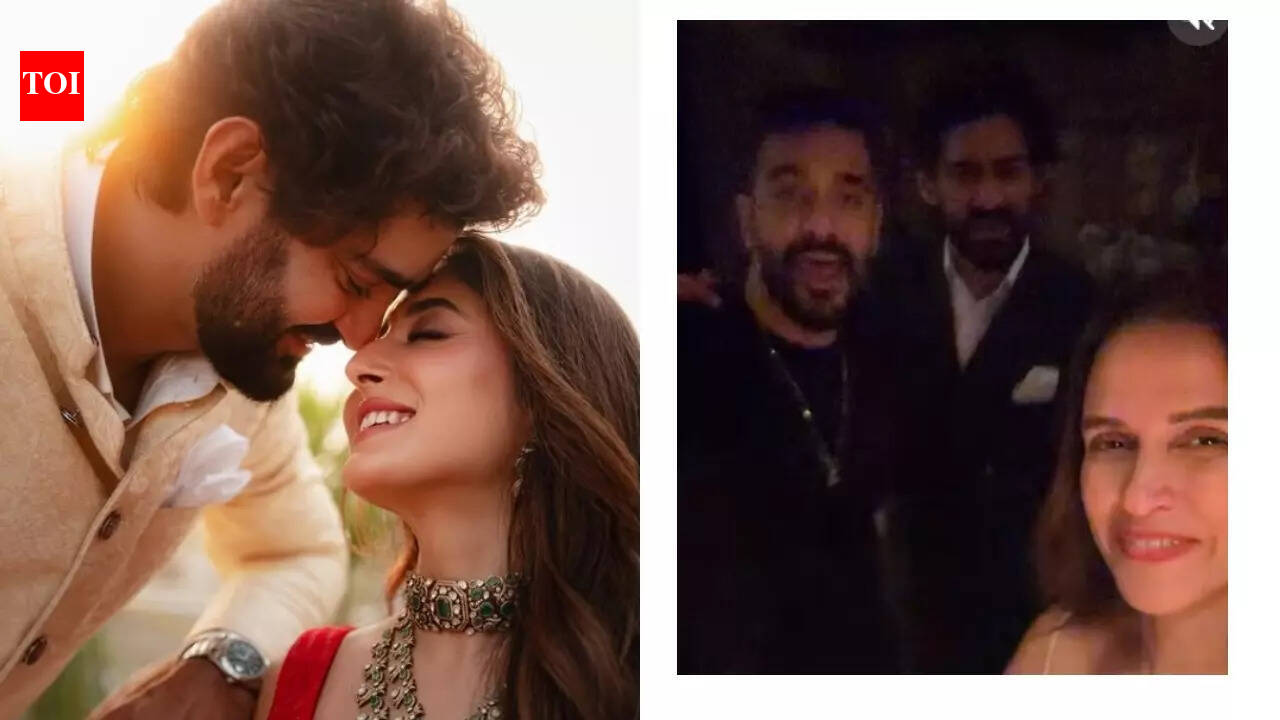 Watch: Angad Bedi shares UNSEEN video from Kritika Kamra and Gaurav Kapur's wedding party | Hindi Movie News