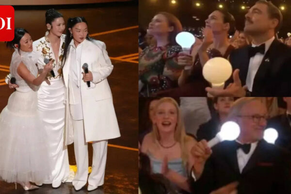 EJAE, Rei Ami, Audrey Nuna's 'Golden' performance turns Oscars into KPop concert; Leonardo DiCaprio, Steven Spielberg, Emma Stone dance with lightsticks- WATCH |