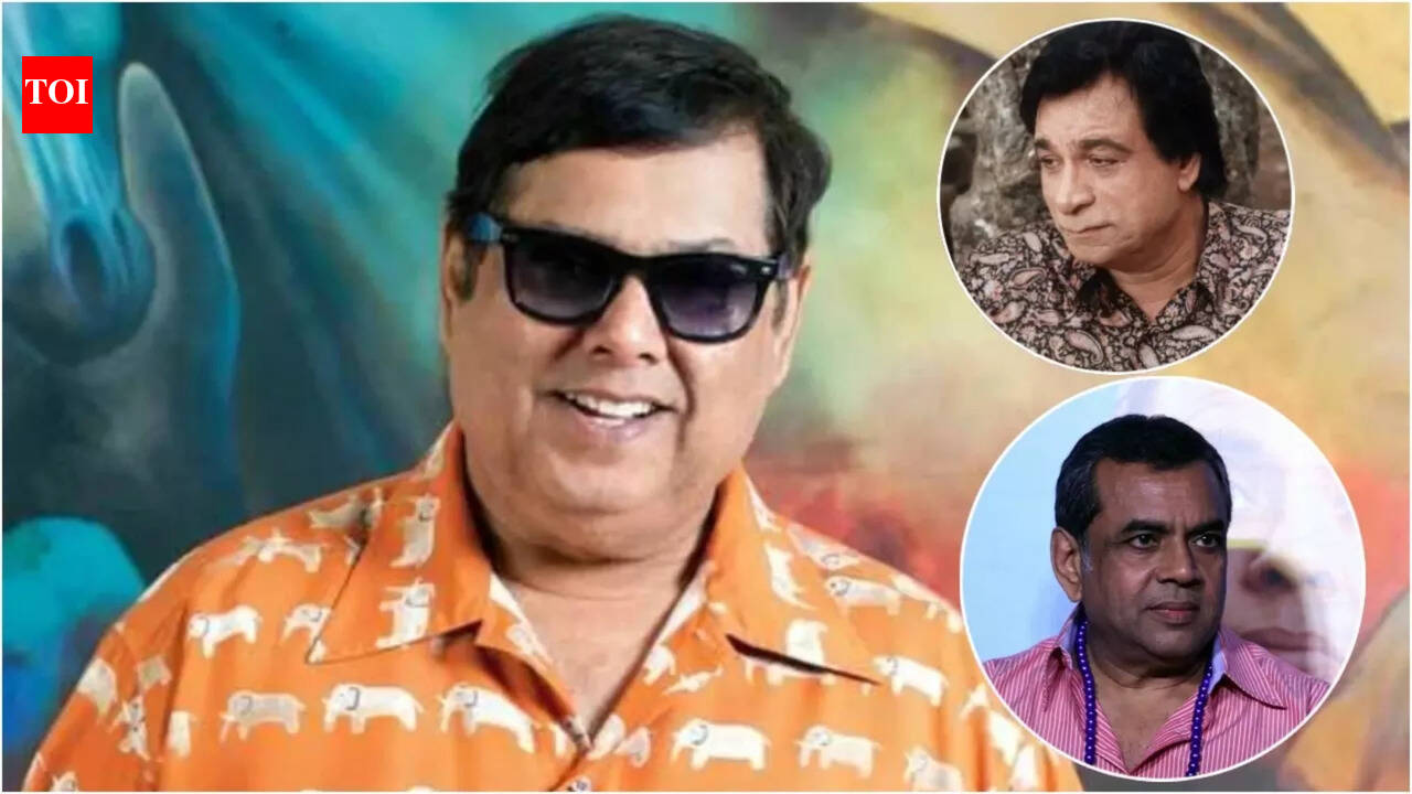 David Dhawan says character actors like Kader Khan, Paresh Rawal, Anupam Kher were better than lead stars: 'They're the best' | Hindi Movie News