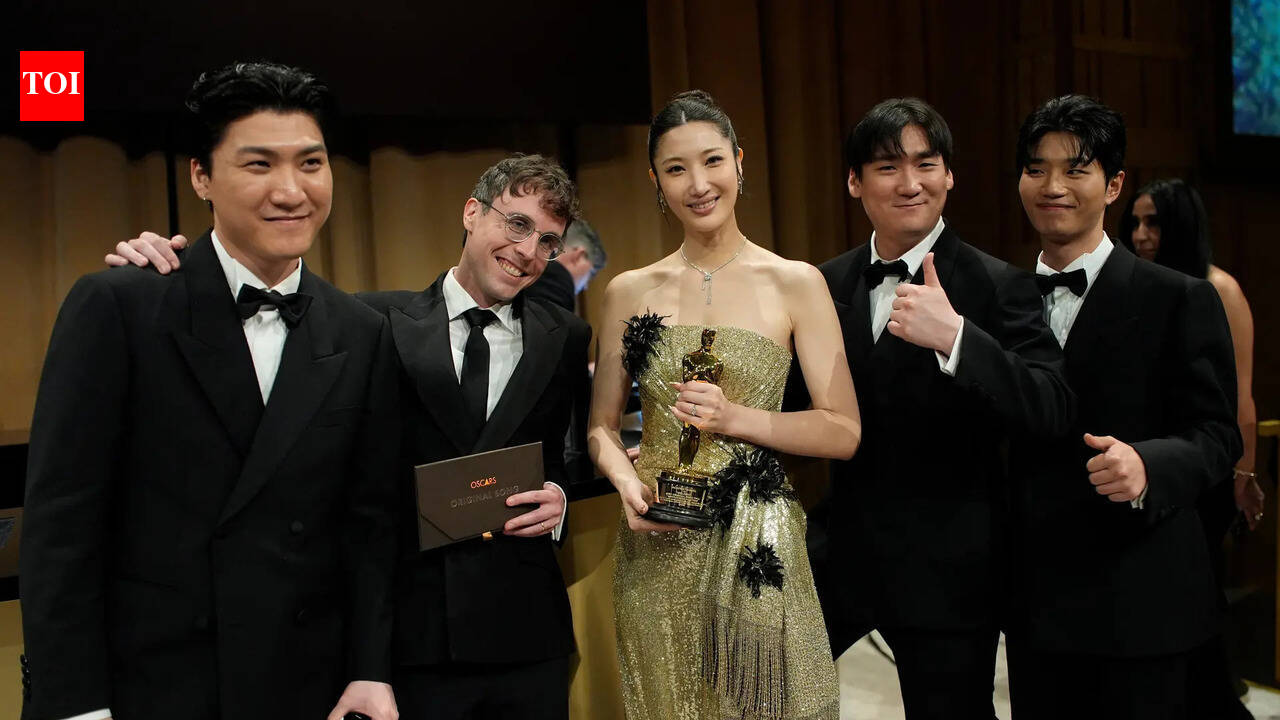 Kpop Demon Hunters: ‘Golden’ songwriters break silence after Oscars speech cutoff during historic win for 'K-Pop Demon Hunters’ | English Movie News