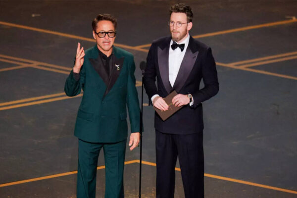 Oscars 2026: Marvel fans can't keep calm as Robert Downey Jr, Chris Evans reunite at Oscars 2026 | English Movie News