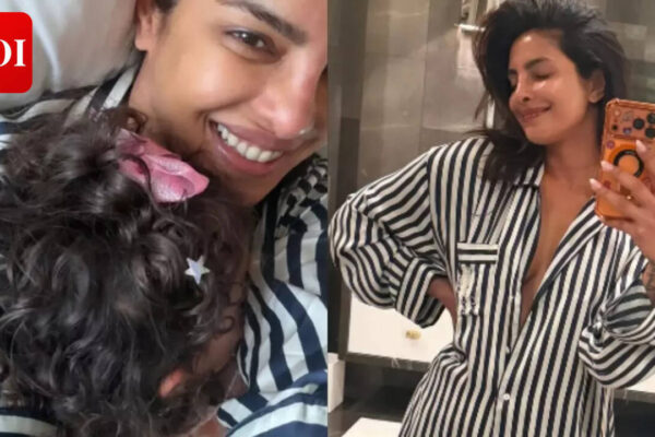 Priyanka Chopra cuddles with daughter Malti after glamorous Oscars night - PICS﻿﻿ |