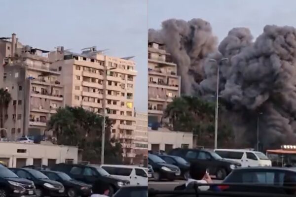 Watch: Israeli strike in Beirut reduces building to rubble in seconds
