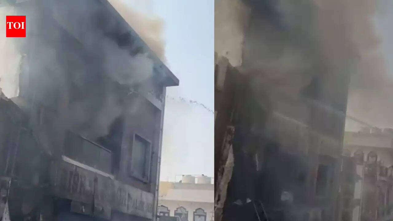 Delhi Palam house fire: 9 dead as massive fire engulfs residential building | Delhi News