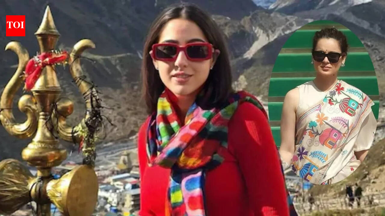 Kangana Ranaut reacts to Badri-Kedarnath temples asking for affidavit from Sara Ali Khan: 'Satya likhne mein kya ghabrahat' | Hindi Movie News