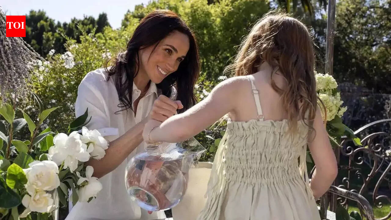 Meghan Markle shares sweet behind-the-scenes video featuring her adorable ‘helpers,' Princess Lilibet and Prince Archie |