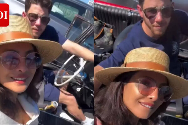 Priyanka Chopra and Nick Jonas zoom off on romantic getaway ahead of 'Varanasi' schedule - WATCH |