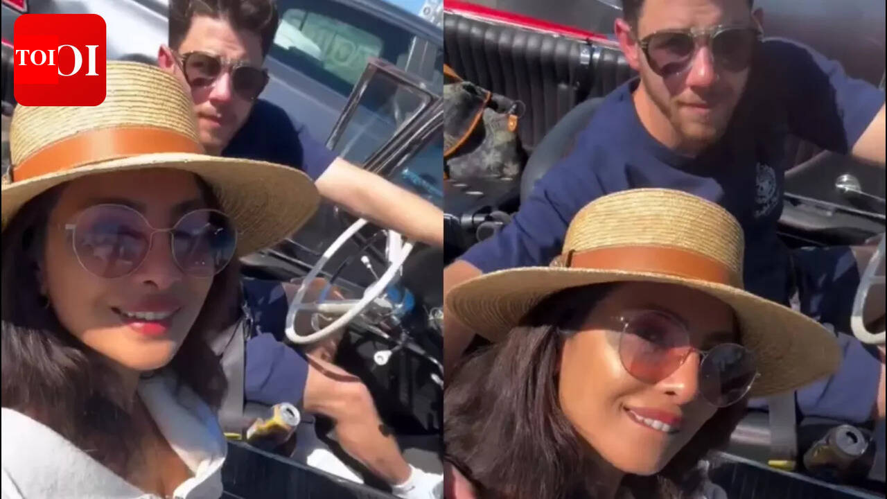 Priyanka Chopra and Nick Jonas zoom off on romantic getaway ahead of 'Varanasi' schedule - WATCH |