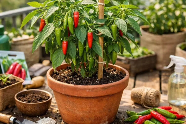 Grow unlimited chillies at home with just one pot — no garden needed |