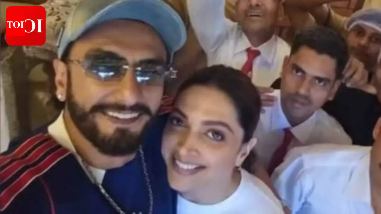 Ranveer Singh and Deepika Padukone pose for selfies post lunch date as they celebrate 'Dhurandhar: The Revenge' box office success |