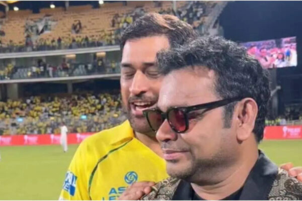 'Thala meets Thala': AR Rahman shares epic MS Dhoni meet-up video from CSK's pre-IPL bash |