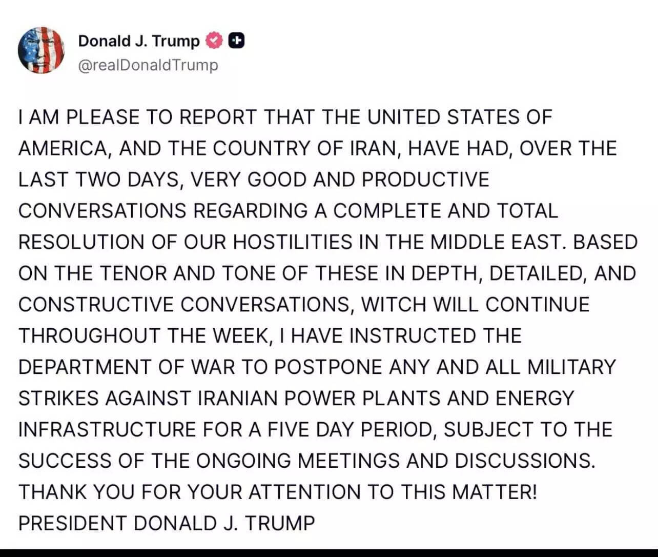 'No direct talks, buying time': What Iran has said on Trump's claims