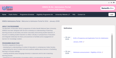 IGNOU BEd entrance exam admit card released at ignou.ac.in: Direct link to download hall tickets here