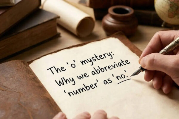 Why do we use ‘no.’ for ‘number’ when there’s no ‘o ’ in it |