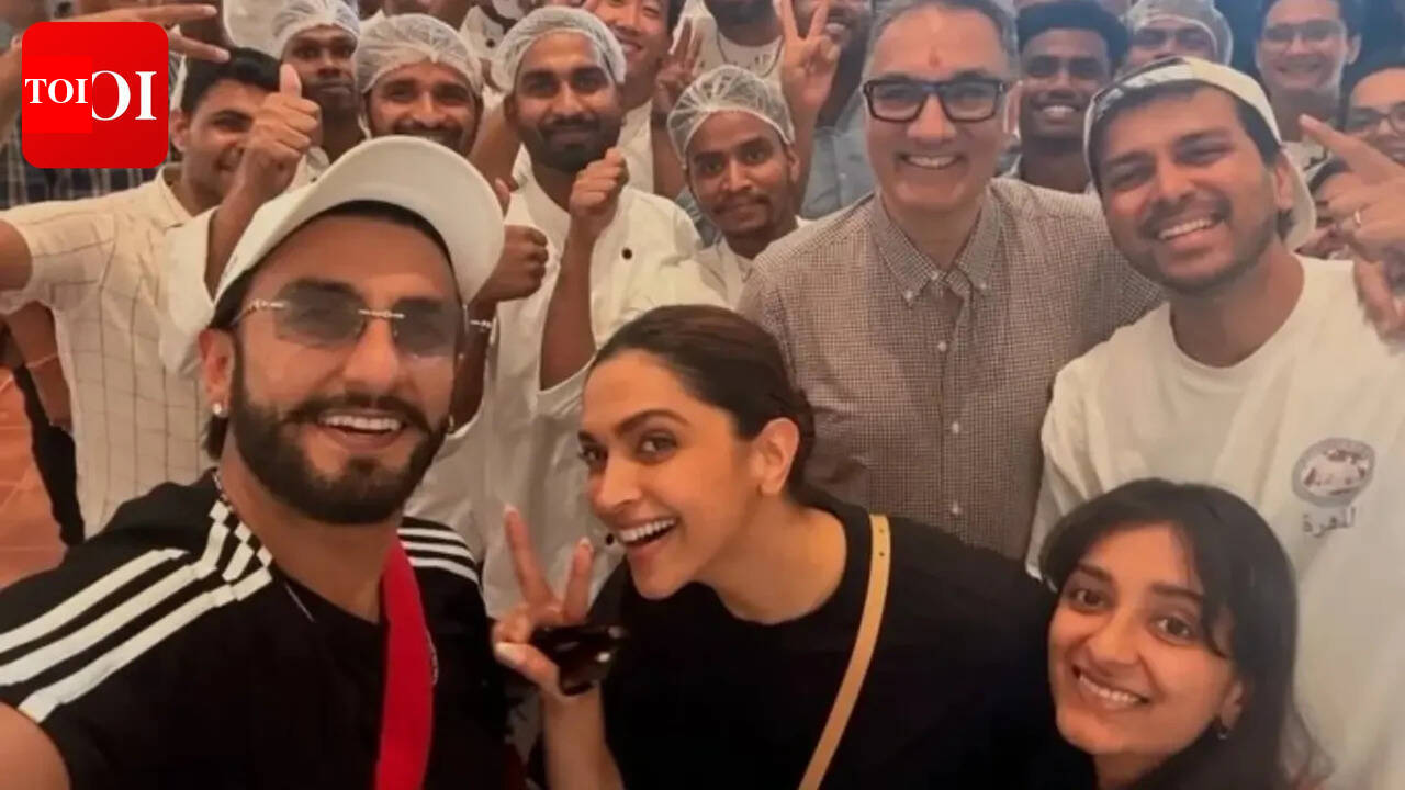 Ranveer Singh and Deepika Padukone celebrate ‘Dhurandhar: The Revenge’ Rs 1000 crore box office success with dosa shop date - PIC |