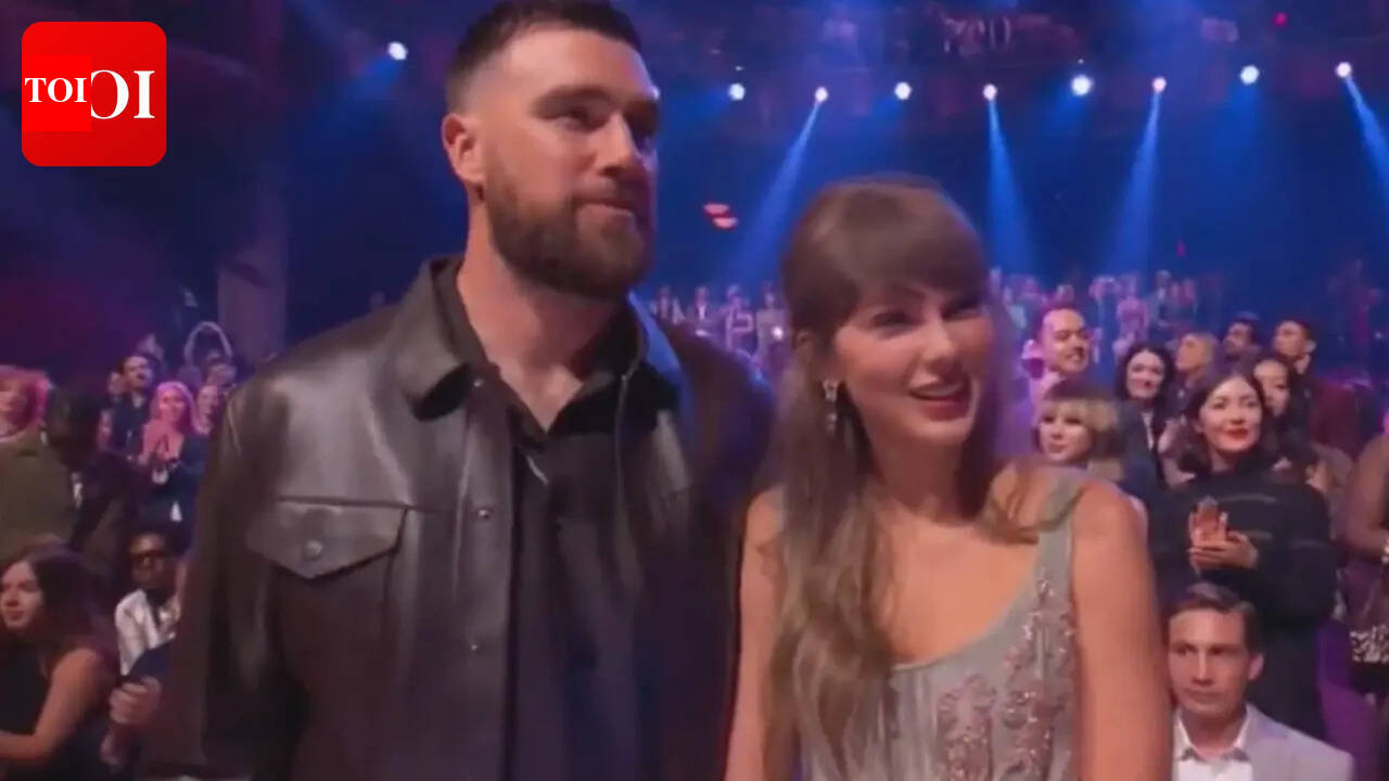 Taylor Swift and Travis Kelce make their first joint appearance as an engaged couple at iHeartRadio Music Awards - WATCH |