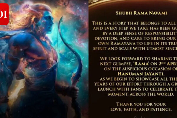 'Ramayana': Ranbir Kapoor's FIRST LOOK as Lord Ram to be unveiled on Hanuman Jayanti, Producer﻿ confirms﻿﻿ |