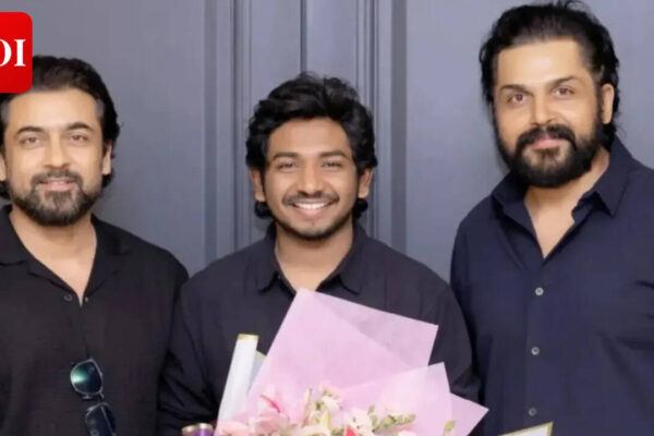 From praying during Ken Karunaas' birth to praising the actor-director for 'Youth': Suriya's support for Karunas and his son | Tamil Movie News