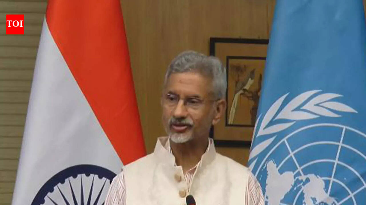 Freedom of navigation important for global economic security: EAM Jaishankar | India News