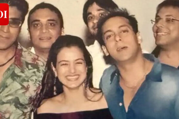 Ameesha Patel shares EPIC throwback photo with Salman Khan from her birthday bash in Los Angeles |
