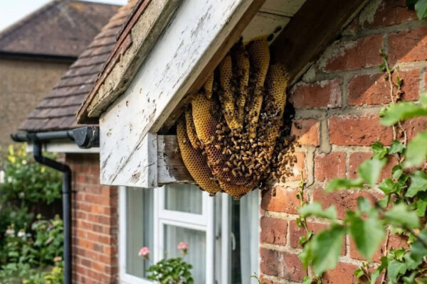 How to identify honey bee nest around home: What it looks like and where bees build it |