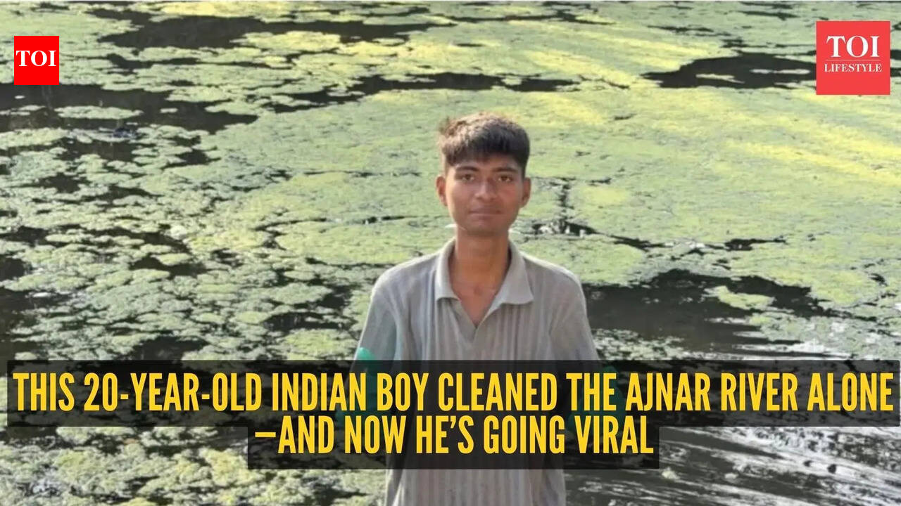 Meet Bittu Tabahi: The Indian boy who single-handedly cleaned the heavily polluted Ajnar river |