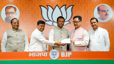 'Big opportunity to serve the youth': From tennis courts to politics, Leander Paes joins BJP | India News
