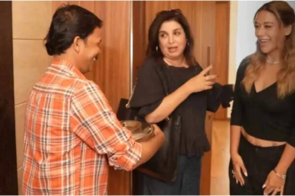 Krishna Shroff: Farah Khan teases about giving Dilip a Rs 50,000 salary and calls him ‘kaneez’; Jackie Shroff defends daughter Krishna’s Hindi | Hindi Movie News