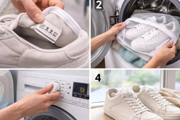 Your sneakers look dirty? Try this simple washing machine trick to make them look new again |
