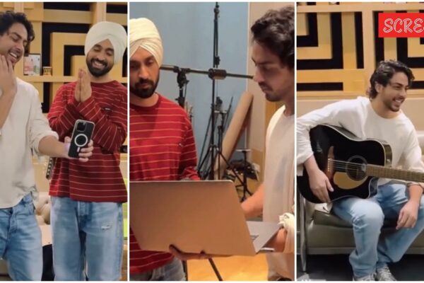 The Ba***ds of Bollywood song ‘Tenu Ki Pata’ BTS video: Aryan Khan’s singing surprises Diljit Dosanjh, asks ‘Apne gaaya hai?’; Shah Rukh Khan sends ‘big jhappi’ | Web-series News