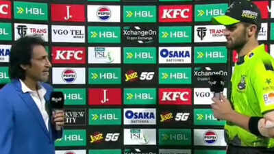 Rameez Raja questions PSL ball-tampering on air; Afridi says 'we'll check camera' | Cricket News