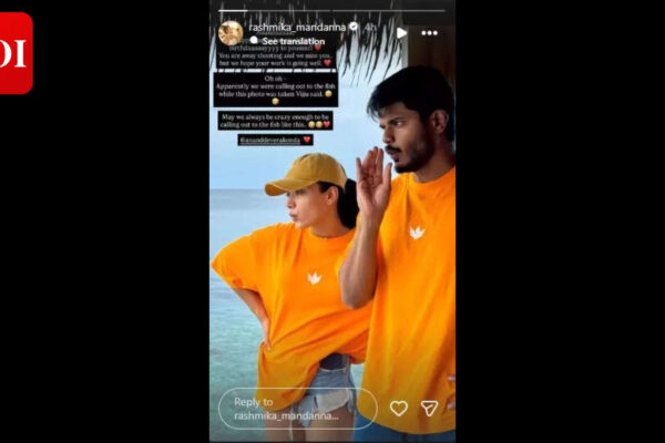 Vijay Deverakonda and Rashmika Mandanna share adorable birthday wishes for Anand Deverakonda: 'You are our favourite boy' |